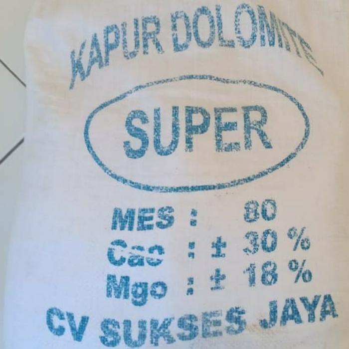 Per 10 Kg Kapur Dolomit untuk Pertanian dan Perikanan pupuk tanaman Tanah Benih