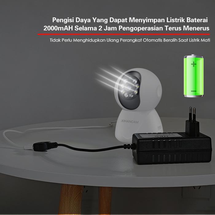 XIHANCAM UPS MINI 5V 2A ADAPTOR POWER CADANGAN BATERAI MINI UPS CCTV USB UNTUK ROUTER WIFI IP KAMERA
