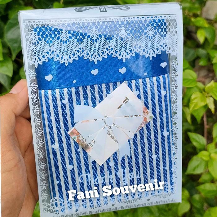 New 25 Pcs Souvenir Dompet Salur Besar Kemasan Mika
