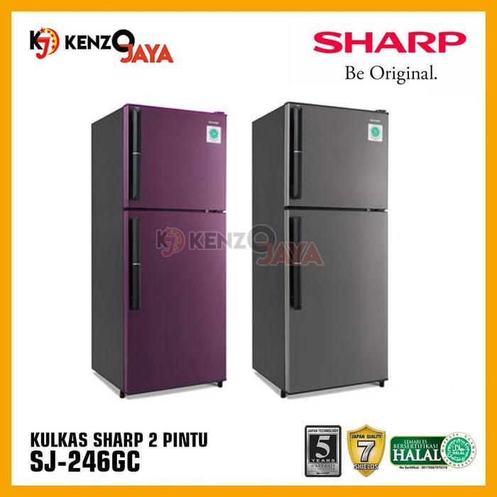 Kulkas 2 Pintu SHARP SJ-246 GC