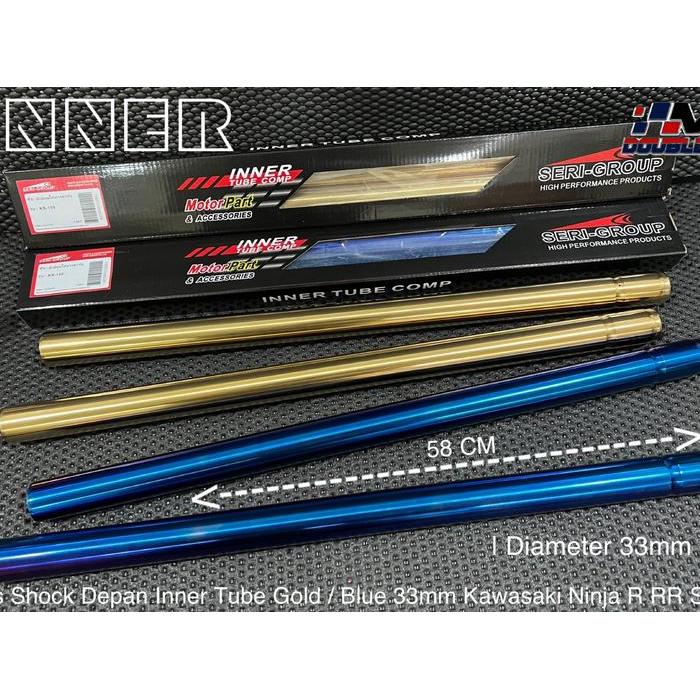As Shock Depan Inner Ninja R RR SS Gold Blue As 33mm Thailand