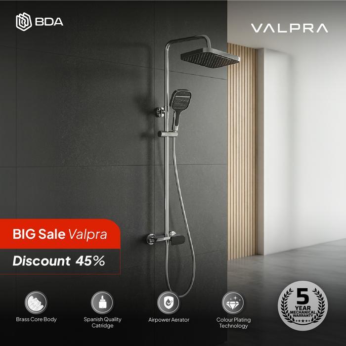TEREMURAHTERLARIS READY SILAHKAN DIORDER VALPRA SHOWER SET KAMAR MANDI SHOWER SET TIANG HAND SHOWER
