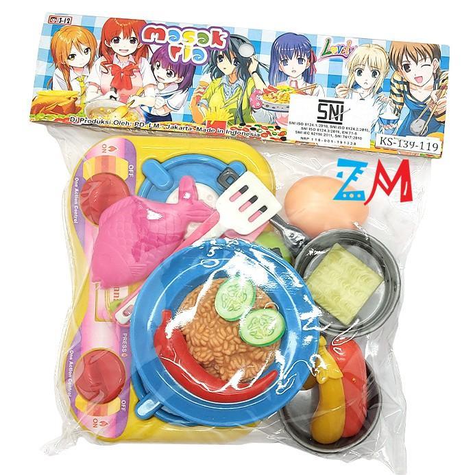 Mainan Masak Masakan KS 119 Kitchen Set