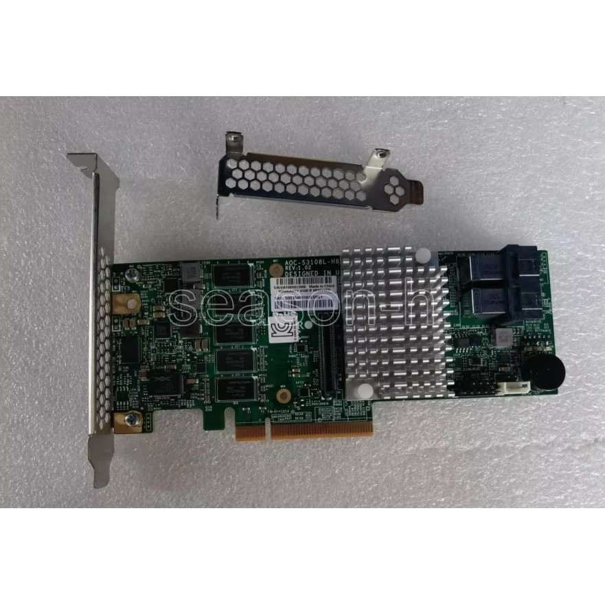 AOC-S3108L-H8iR 12Gb/s support 24 HDD Eight-Port SAS Internal RAID Card=9361-8I 2G