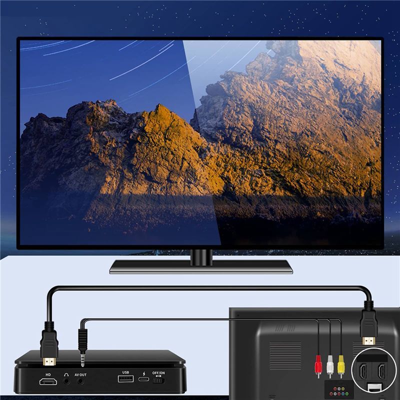 Sensitive HD DVD/VCD Player Multifunctional Player 1080P Mini Anti-Skip DVD Player With Remote