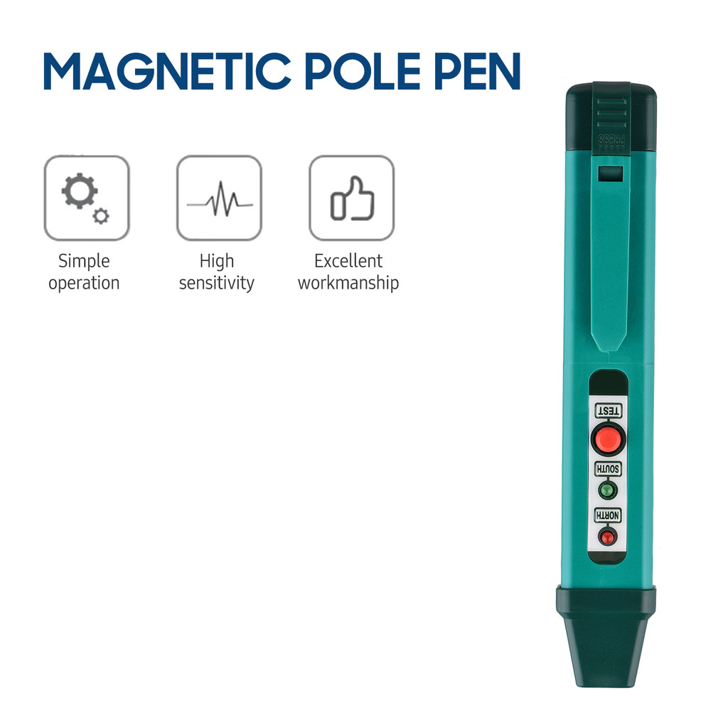 PROMO Magnetic Pole Pen Polarity Tester N/S Pole Identify Tool North and South Magnetic Pole Identif