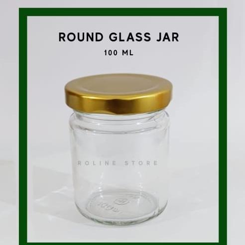 "New" BOTOL KACA 100ML JAR KACA MADU/SELAI/BUMBU