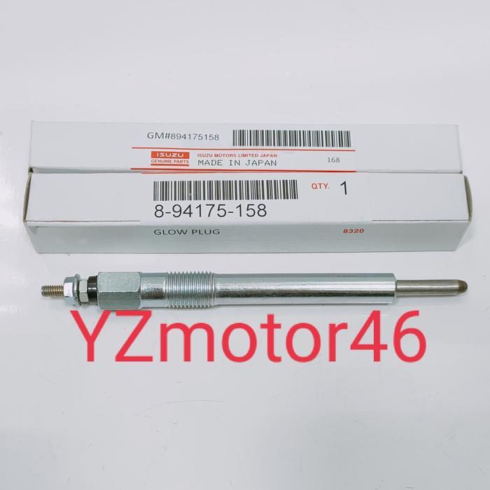 Busi Pemanas / glow plug Isuzu D-MAX OLD 4JH1 asli original