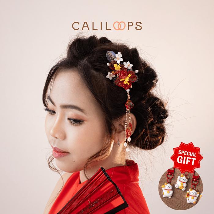 Jepit Imlek / Jepit Rambut Imlek / Bando Imlek Sincia CNY / Jepit Sincia Anak / Jepitan Imlek