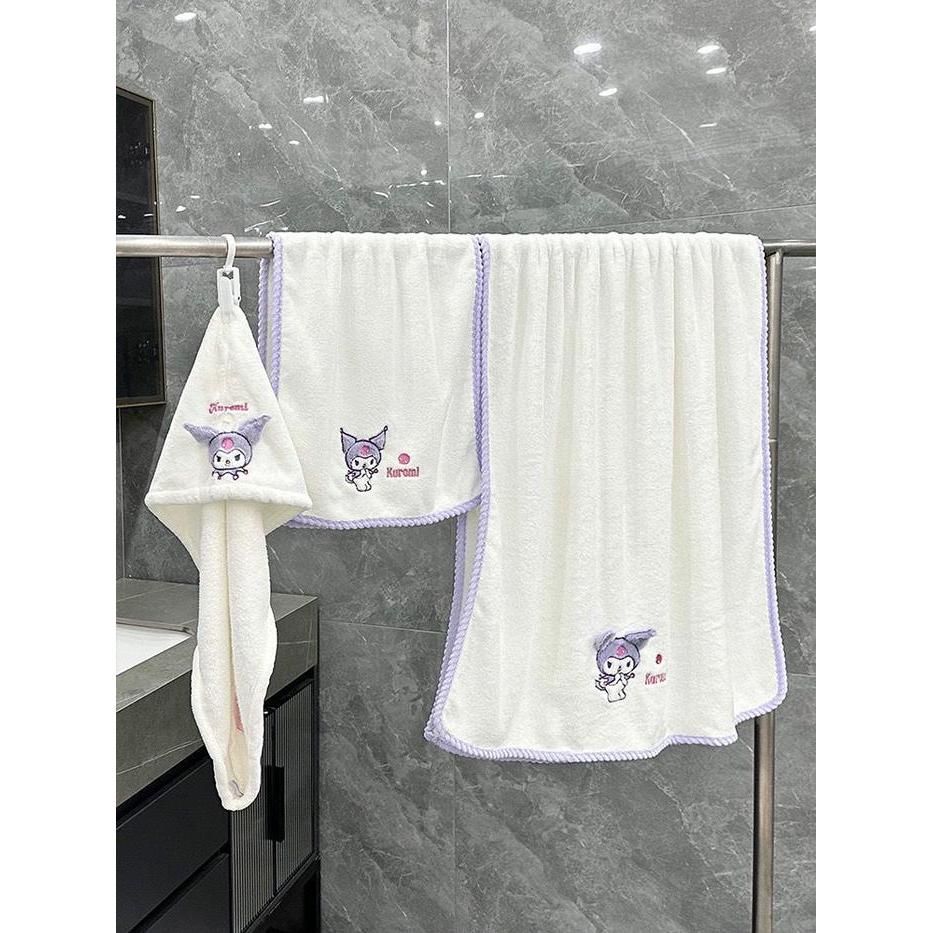 Handuk Mandi Set 3In1 / Handuk Keramas / Handuk Muka / Handuk Mandi / Handuk Karakter Set 3In1 /