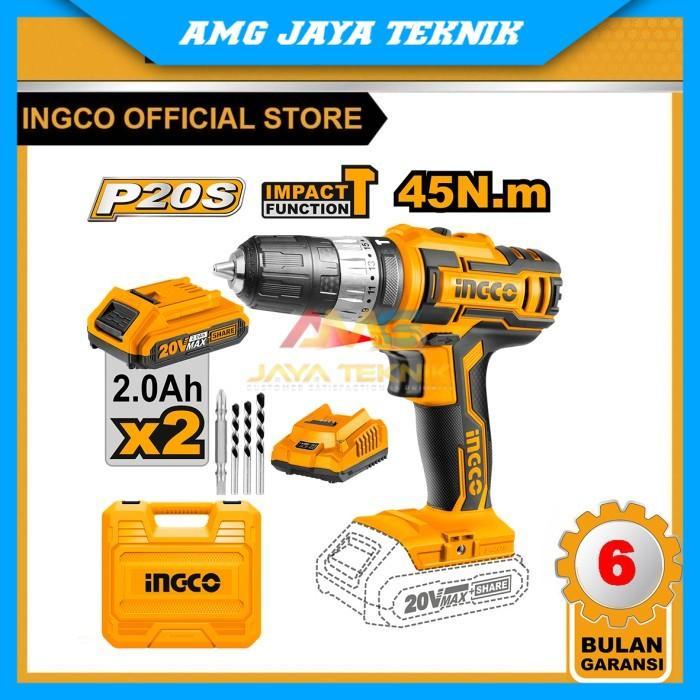 MESIN BOR BATERAI ECO 20V CIDLI200215 (2B1FC) CIDLI200215