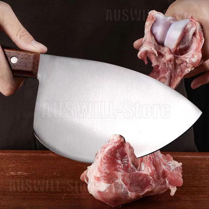 Termurah Pisau Ikan Pisau Daging Pisau Unik Pisau Dapur Profesional Super Tajam Daging Stainless