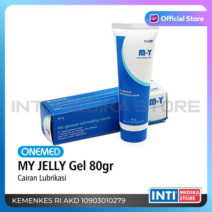 ONEMED - Lubricating MY JELLY 80gr Lubricant Gel Pelumas