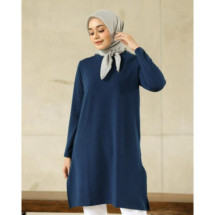 Sale- Geulis.Id Basic Tunic Basic Color / Tunik Kaos / Tunik Polos