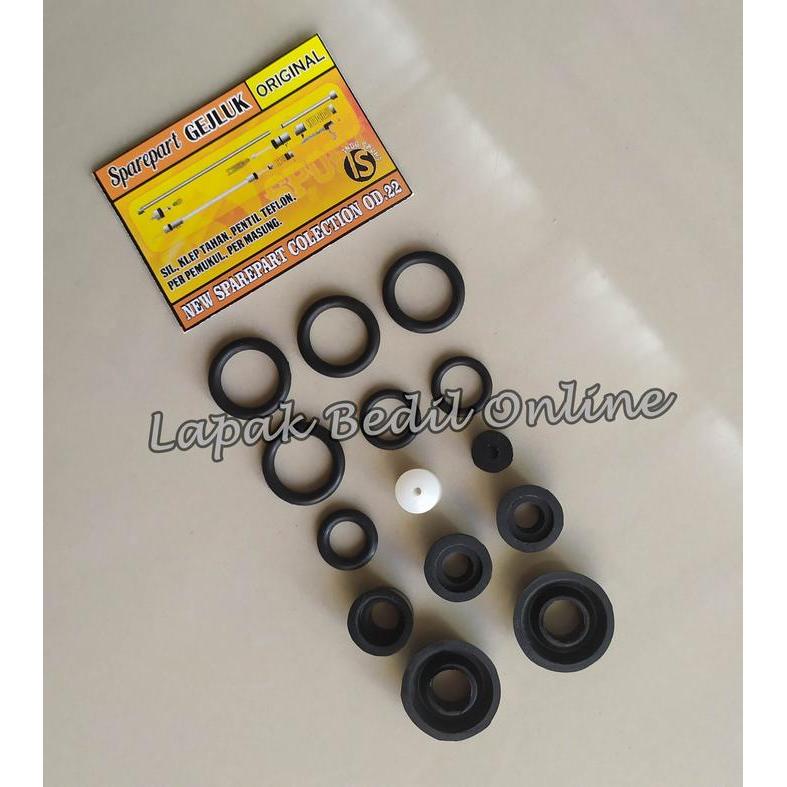 "New" Sil dan Klep + Grendel SET Gejluk Untuk OD 22mm Chamber Putus