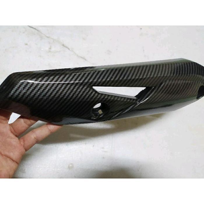 "New" TUTUP KNALPOT BEAT ESP CARBON 2017-2019 /tutup knalpot beat esp carbon / tameng knalpot beat
