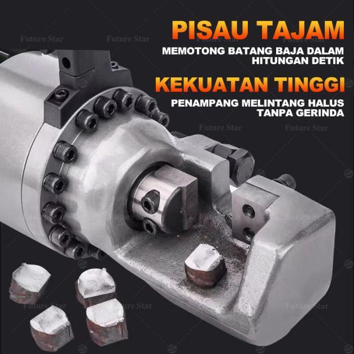 Electric Rebar Cutter Portable Mesin Potong Beton Alat Pemotong Besi Elektrik Listrik Bar Cutting
