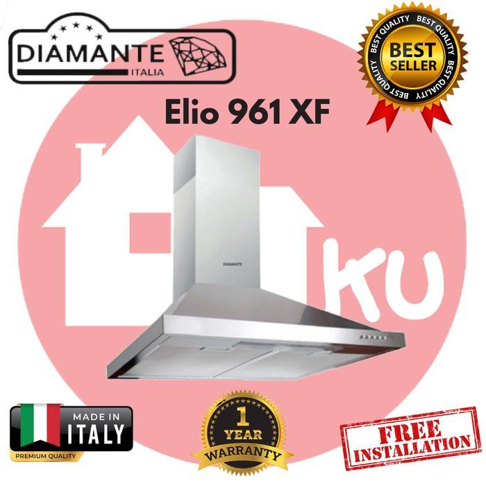 COOKER HOOD DIAMANTE ELIO 961 XF CHIMNEY HOOD