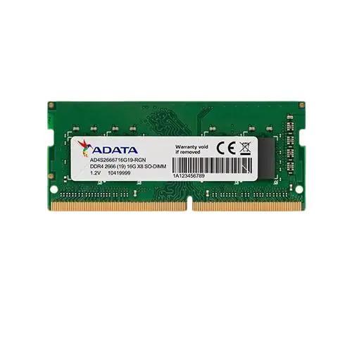 ADATA DDR4 3200MHz 16GB (1X16GB) - RAM SODIMM Single Channel Laptop