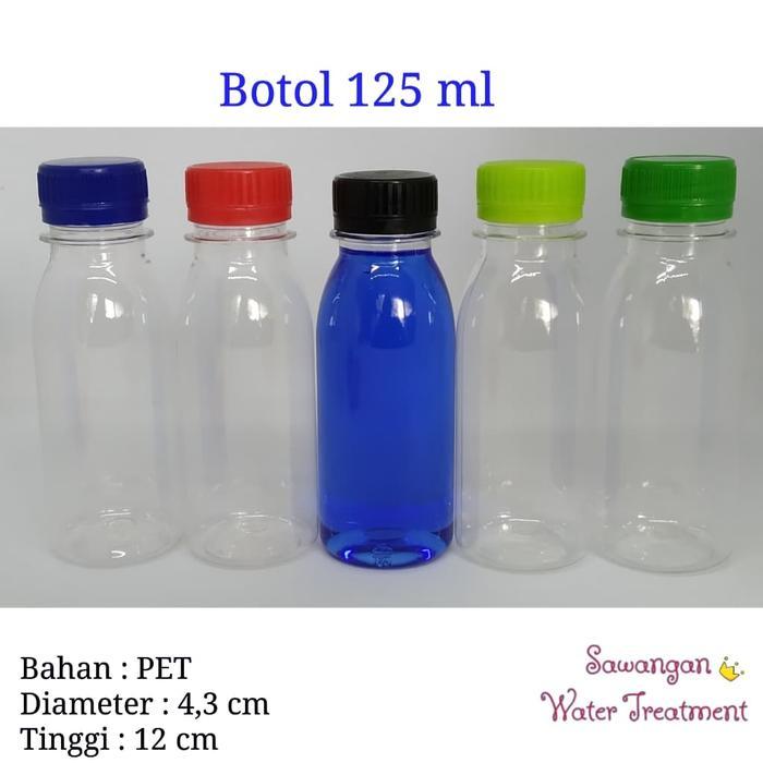 Botol 125 ml Botol Pudot / Botol Zam Zam / Botol Jus KHUSUS GOSEND