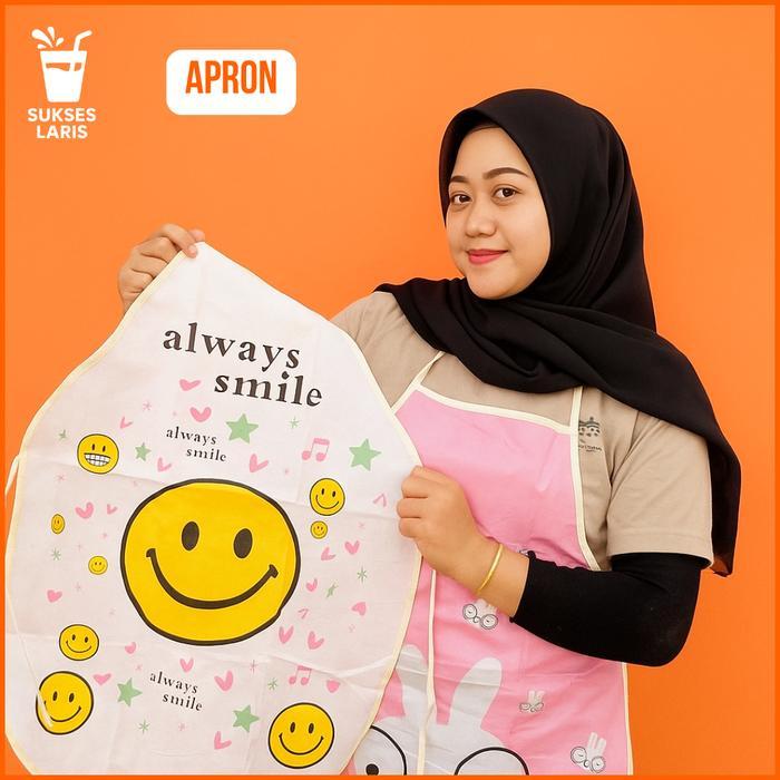 CELEMEK ANTI AIR CELEMEK DAPUR APRON ANTI AIR
