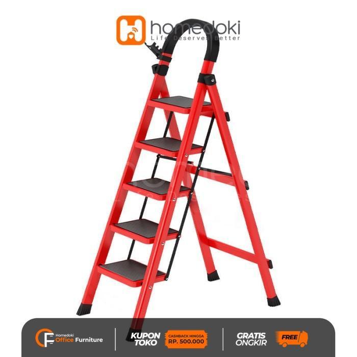 Tangga Lipat Portable / Tangga Lipat Besi / Tangga Lipat Rumah Tangga