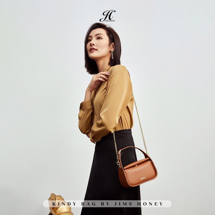 READY JIMS HONEY Tas Wanita KINDY Bag Mini Sling Selempang Hand Bag Korean Style Aesthetic Lebaran