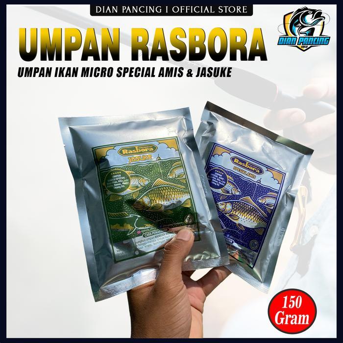 UMPAN RASBORA JASUKE DAN SPECIAL AMIS 150 GRAM