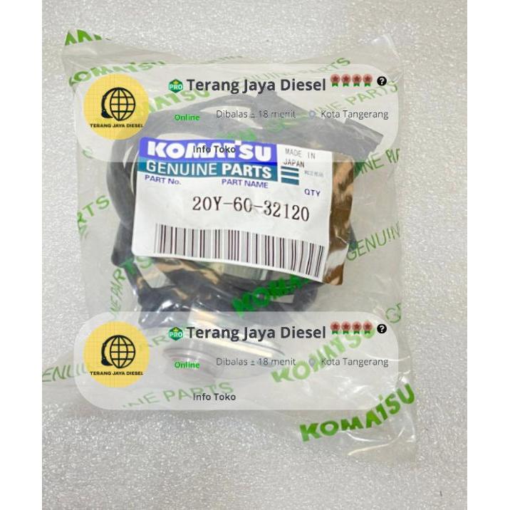 20Y-60-32120 Solenoid Valve Pc200 20Y-60-32121