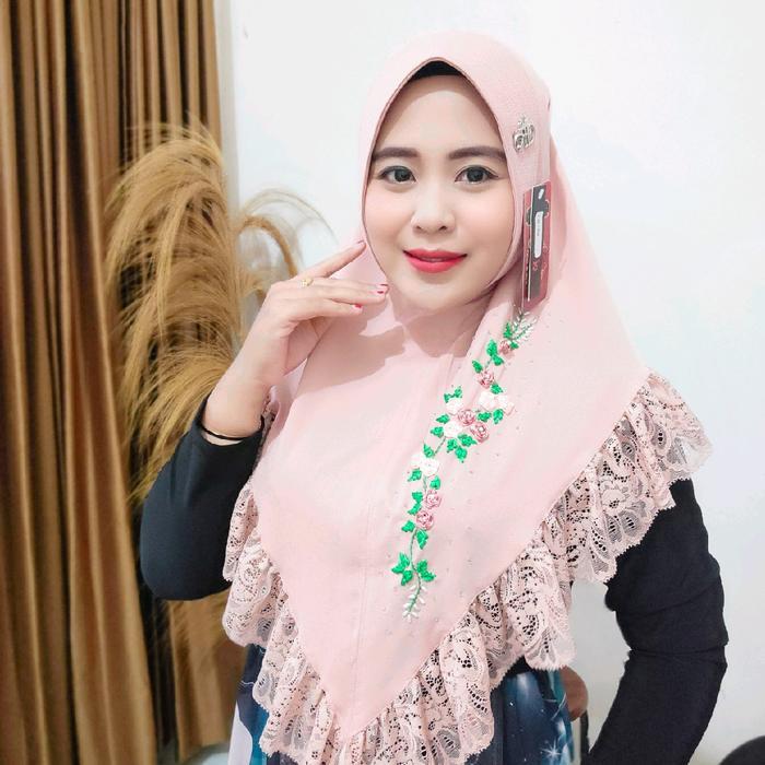 Sedia HIJAB FO RANIA INSTAN SULAM MEWAH