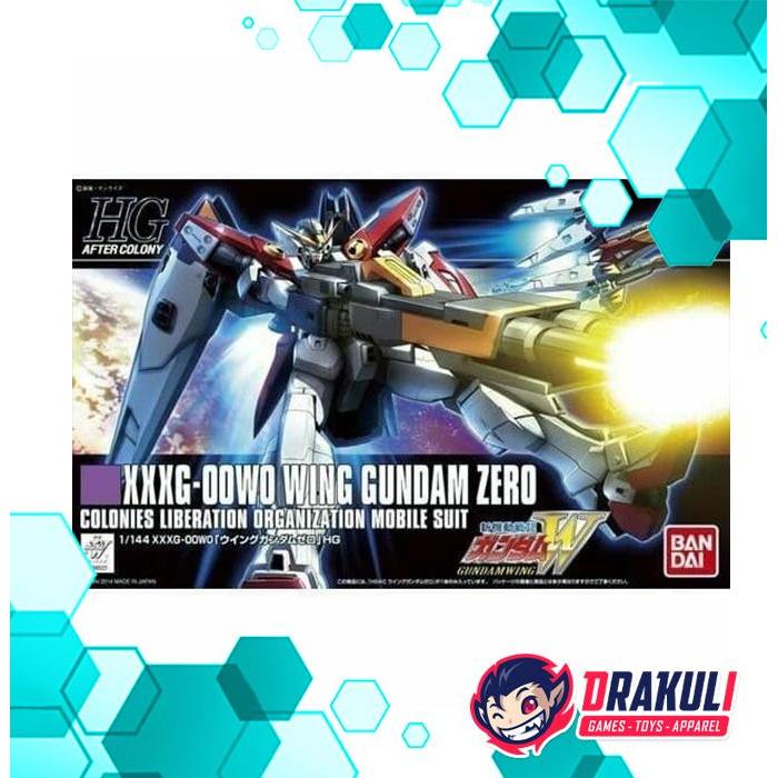 BANDAI Plamo HGAC XXXG-00w0 Wing Gundam Zero