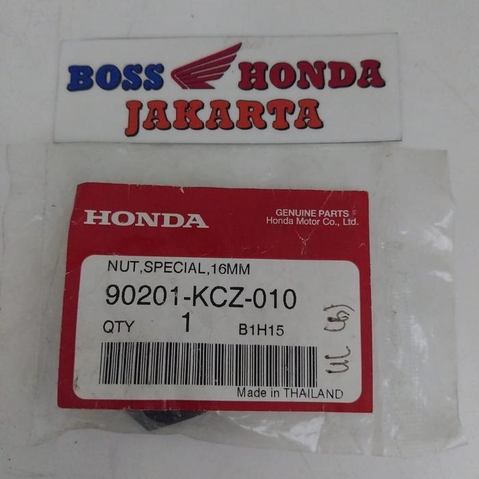 Sparepart Cbr 250R Cbu : 90201-Kcz-010 Mur Rumah Kopling Cbr 250R Cbu / Nut Special 16Mm Cbr 250R