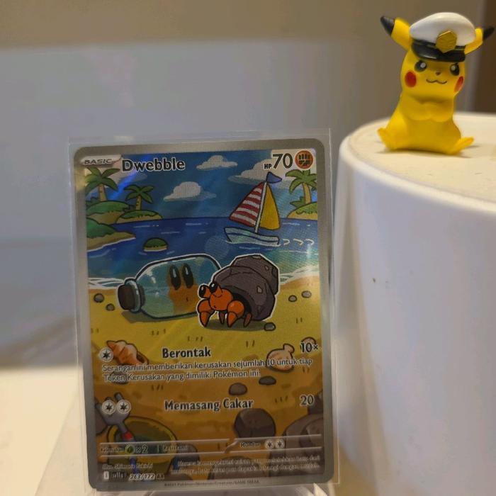 Dwebble ar sv11s kartu pokemon tcg indo