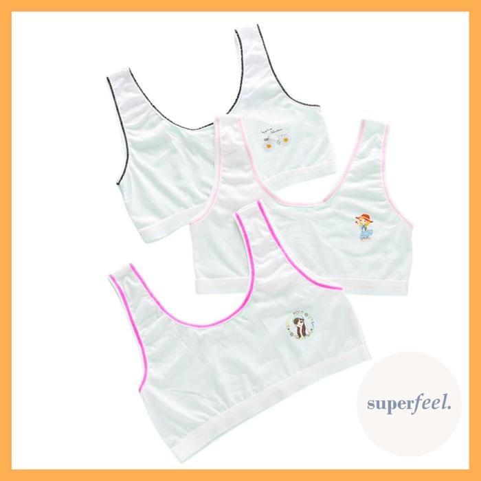 SFL MINI SET ANAK KECIL PEREMPUAN PUBER MINISET SEKOLAH HARIAN KATUN MURNI NYAMAN PUBERTAS 821