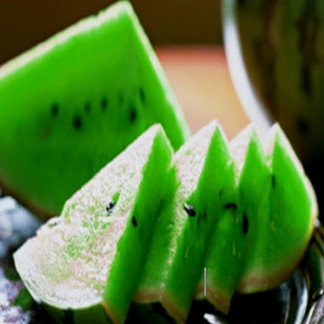 Biji Buah Semangka Hijau