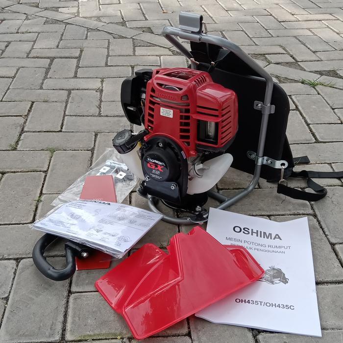 mesin potong rumput Honda 4 tak original - merah