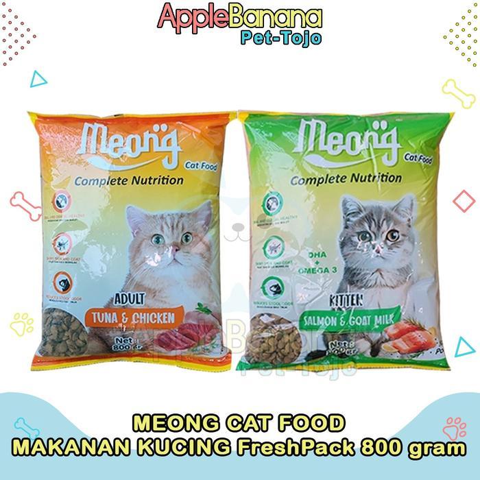 Youthfulyield Makanan Kucing Meong 800G Freshpack Pakai Meong Untuk Kitten Dan Adult