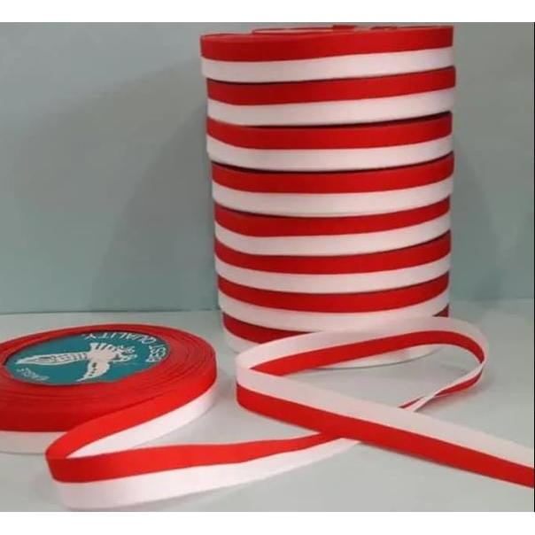 ikat kepala pita merah putih