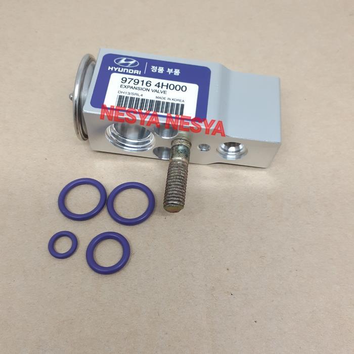 Expansi Ekspansi Exspansi Xpansi Valve Ac Mobil Untuk Hyundai Getz - Lengkap 4 Pcs Seal Sil O-Ring O