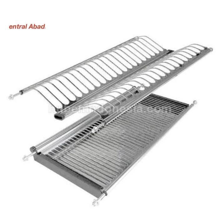 Rak Piring Stainless Kitchen Set 60Cm Bumbu