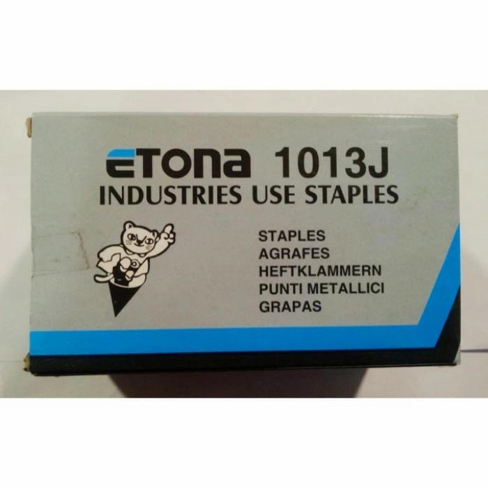 STAPLES TEMBAK 13MM (U) 1013J ETONA DIGUNAKAN UNTUK MENEMBAK KAYU.