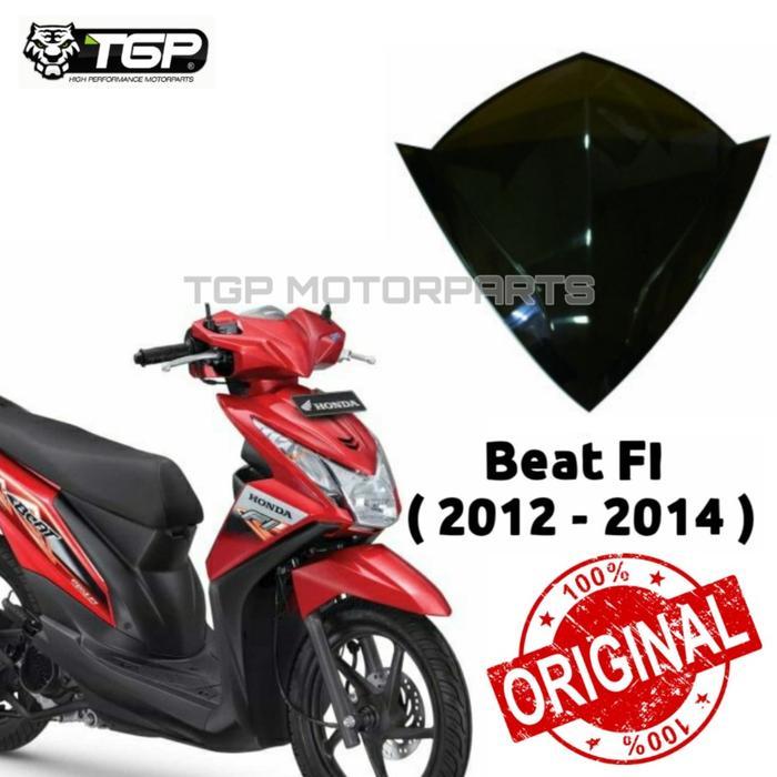 Windshield Visor Beat Fi 2013 2014 Aksesoris Aksesori Visor Tgp Hitam