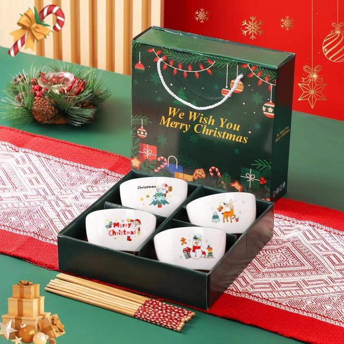 AVELINE HAMPERS CHRISTMAS MANGKOK SET PREMIUM/CHRISTMAS GIFT BOWL SET