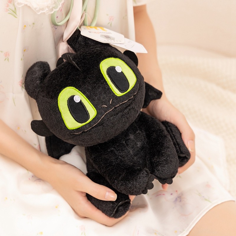 Adorably Toothless Plush Toys Dragon Stuffed Doll How to Train Your Dragon Anime Periphery Keychain