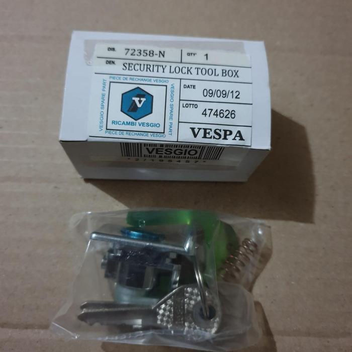 Kunci Laci Bagasi Box Vespa Super Sprint Px Terlaris
