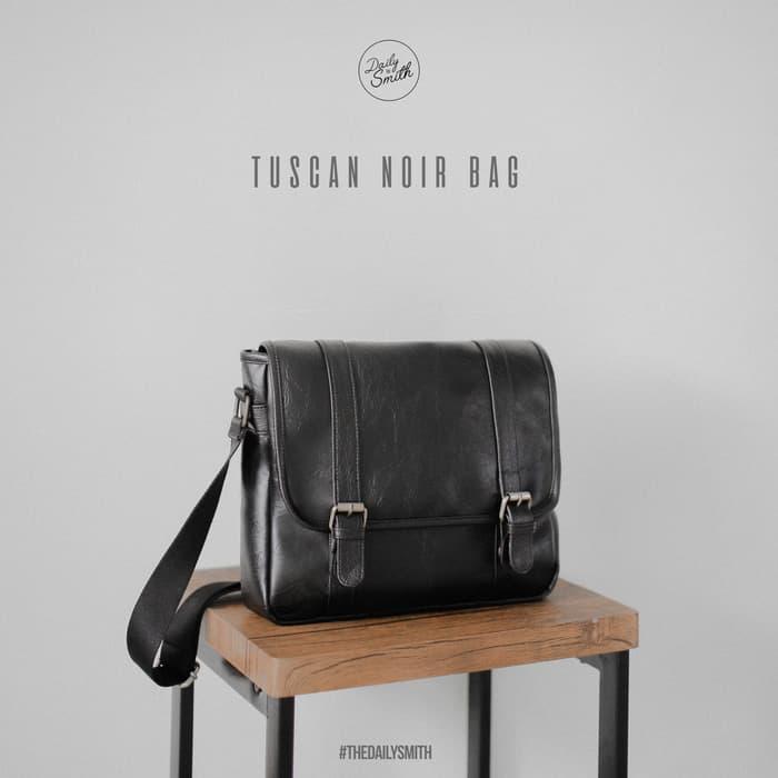 Sale Tas Tuscan Libre - The Daily Smith Selempang Pria Kulit Laptop Cross