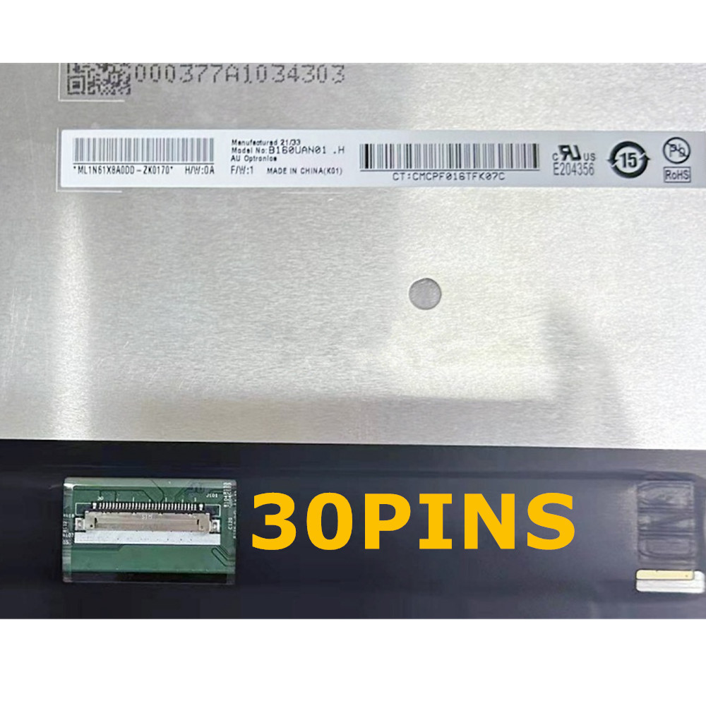 Original NEW 16" Laptop LCD Screen B160UAN01.H For HP EliteBook 860 G9 860 G10 Display Matrix Panel
