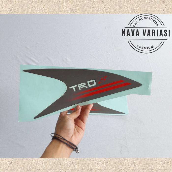 Grosir Stiker Mobil Agya Stiker Depan Spion Samping Trd Sportivo Mobil Agya 2013 - 2022 Car