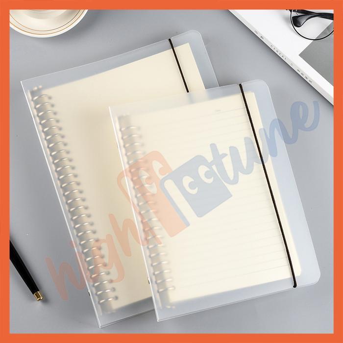 [] Hightune Buku Binder Paper Coquette Lose Leaf A5/B5 60 Halaman - Kertas Binder File