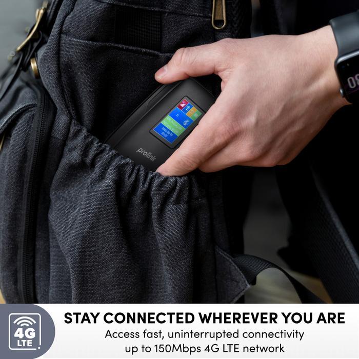 PROLINK PORTABLE 4G LTE MODEM WIFI MIFI HOTSPOT
